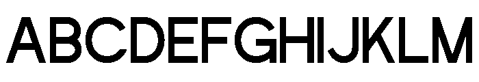 GLEPHA Regular Font UPPERCASE