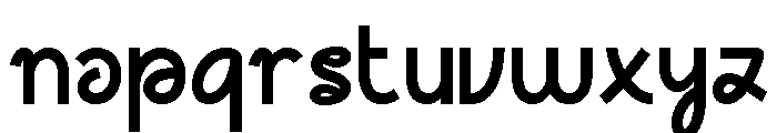 GLEPHA Regular Font LOWERCASE