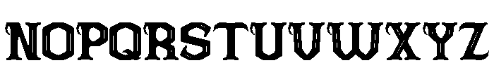GLOAMIX-Regular Font UPPERCASE