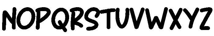 Glabrak Font UPPERCASE