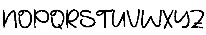 Glacial Winter Font UPPERCASE