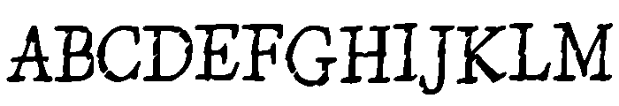 Glacier_Xtreme Font UPPERCASE