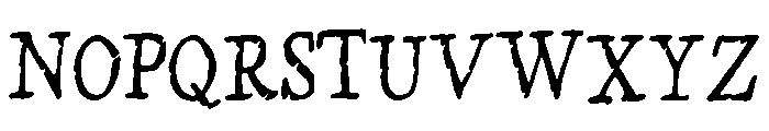 Glacier_Xtreme Font UPPERCASE