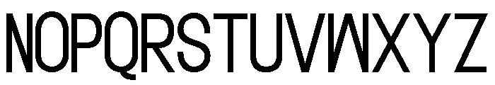 Gladence Regular Font UPPERCASE