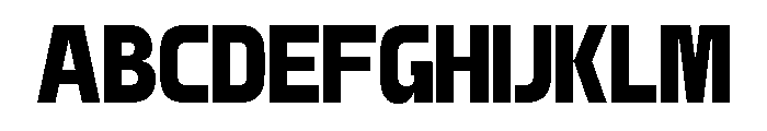 Glafio-Regular Font UPPERCASE