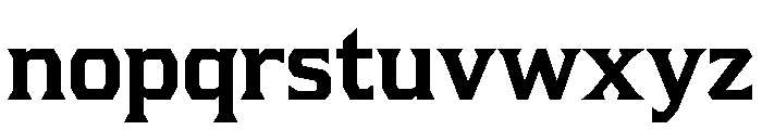Glaives Font LOWERCASE