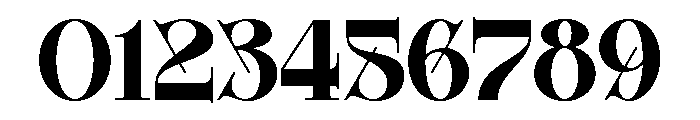 Glamour Avegato Bold Font OTHER CHARS