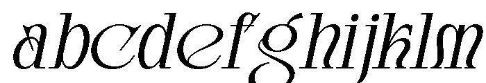 Glamour Avegato Light Italic FONT