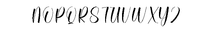 Glamour2 Font UPPERCASE