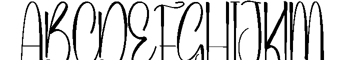 Glandis Font UPPERCASE