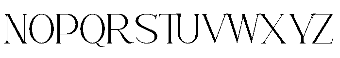 Glarenth Font UPPERCASE