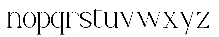 Glass Flower Font LOWERCASE
