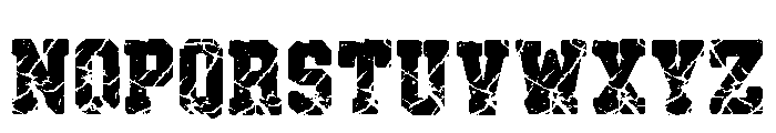 Glass Grunge Regular Font LOWERCASE