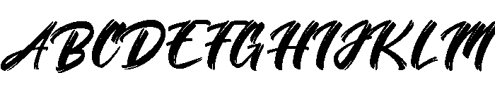 Glavient-Regular Font UPPERCASE