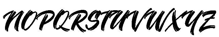 Glavient-Regular Font UPPERCASE