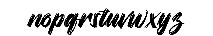 Glavient-Regular Font LOWERCASE