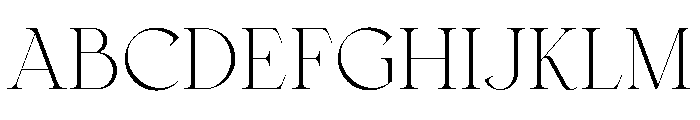 Gleed Display Font UPPERCASE