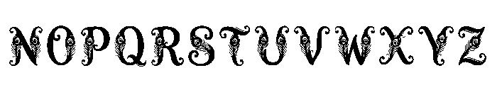 Glen Regular Font UPPERCASE
