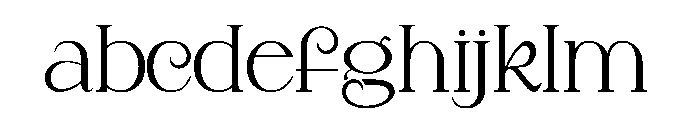 Glendive FONT