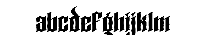 Glendork Rough FONT