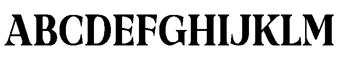 Glide Orwate Font UPPERCASE