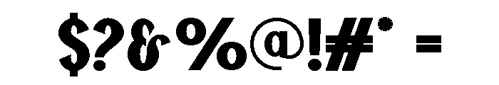 Gligatr Font OTHER CHARS