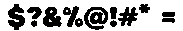 Glimbo Font OTHER CHARS