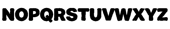 Glimbo Font UPPERCASE