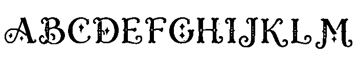 Glimmerose Font UPPERCASE