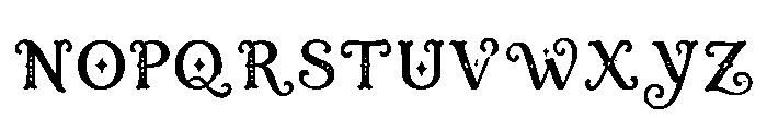 Glimmerose Font UPPERCASE