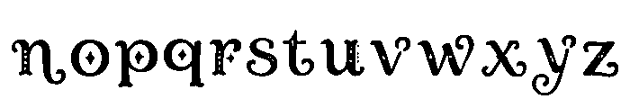 Glimmerose Font LOWERCASE