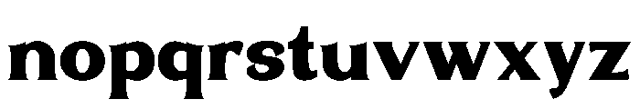 Glimolle-Regular Font LOWERCASE