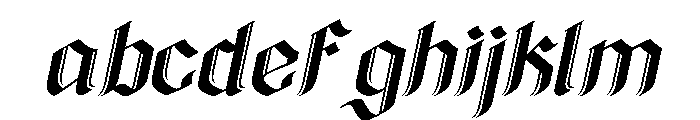 Glimore Italic FONT
