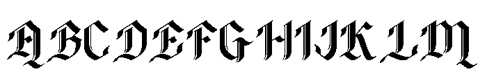 Glimore Regular Font UPPERCASE