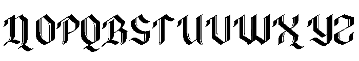 Glimore Regular Font UPPERCASE