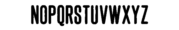 Glincht Font UPPERCASE