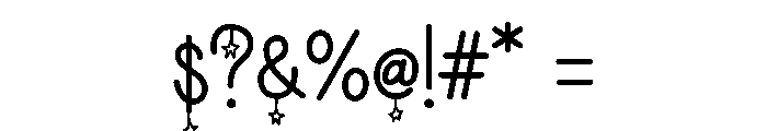 Glint Notes Font OTHER CHARS