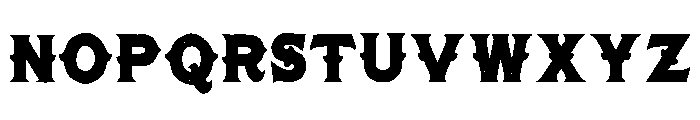 Gliter Grinchmas Regular Font LOWERCASE