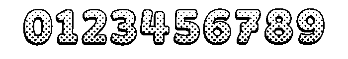 Gliter Surprise Regular Font OTHER CHARS