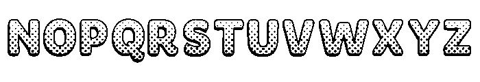 Gliter Surprise Regular Font LOWERCASE