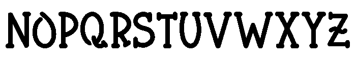 Glitter Bunny Regular Font LOWERCASE