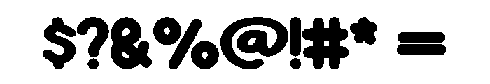 Glitter Grass Regular Font OTHER CHARS