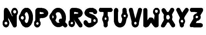 Glitter Grass Regular Font UPPERCASE