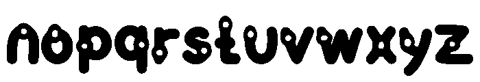 Glitter Grass Regular Font LOWERCASE