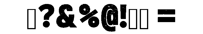 Glitter Steel Regular Font OTHER CHARS