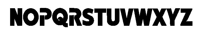 Glitzora Font UPPERCASE