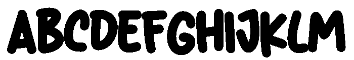 Gloew Font UPPERCASE