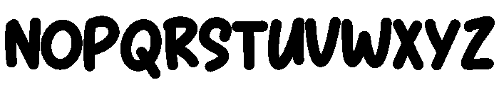 Gloew Font UPPERCASE