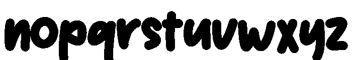 Gloew Font LOWERCASE