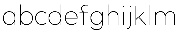 Gloft Thin FONT